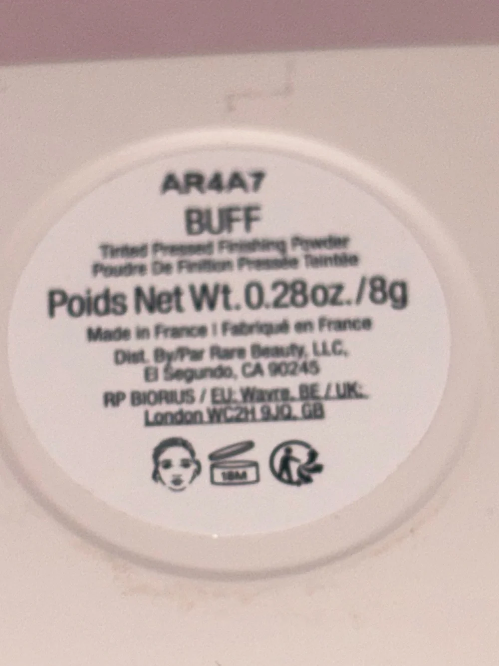 Rare Beauty True to Myself Tinted Pressed Finishing Powder